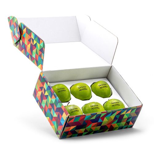 Appels in doos | 6 stuks - Afbeelding 1